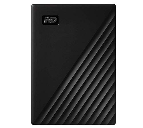 WD - My Passport 4To Noir - Disque dur externe portable avec sauvegarde automatique et protection par mot de passe, compatible PC, Xbox et PS4