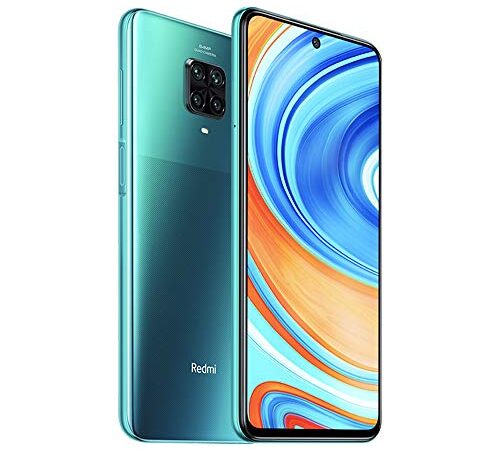 Xiaomi Redmi Note 9 Pro Smartphone, 6GB RAM 128GB ROM Téléphone,Pantalla de Puntos de 6.67", Processeur Qualcomm Snapdragon 720G, Caméra Quad AI (64MP + 8MP + 5MP + 2MP) Version Globale(Vert)