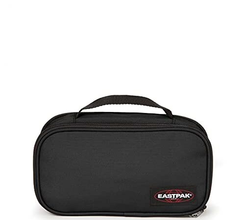 Eastpak Flat Oval L Trousse, 23 cm, Noir (Black)