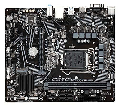 Gigabyte H510M H Carte mère Intel H510 Express LGA 1200 Micro ATX