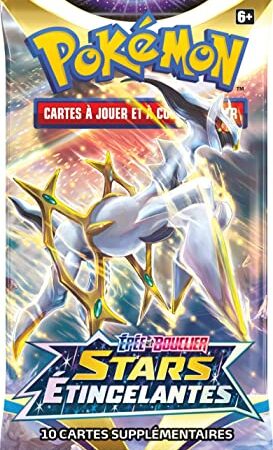 Pokémon Épée et Bouclier : Stars étincelantes EB09 - Booster | Cartes à jouer et à collectionner | À partir de 6 ans | Modèle aléatoire