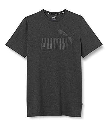 PUMA ESS Heather Tee T-Shirt Homme, FR : L (Taille Fabricant : L)