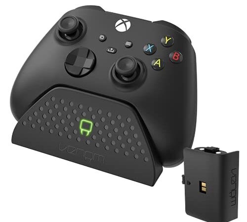 Venom Xbox station de chargement avec batterie rechargeable - noir (Xbox Series X, Xbox Series S)