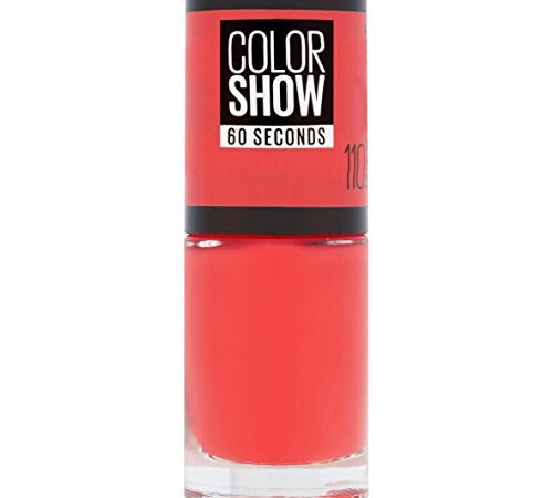 Gemey Maybelline Colorshow Vernis À Ongles 110 Urban Coral
