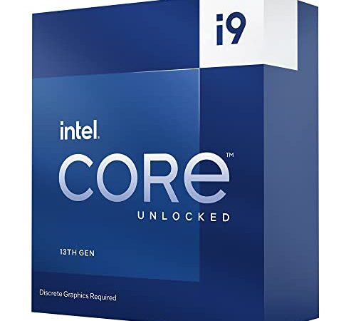 Intel Core i9-13900KF Processeur de Bureau 24 cœurs (8 cœurs P + 16 cœurs E-Cores) 36 Mo de mémoire Cache, jusqu'à 5,8 GHz