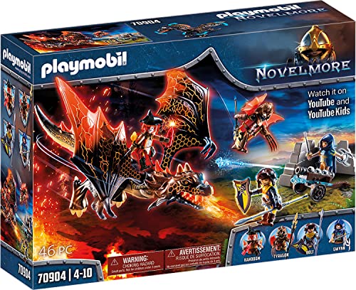 Playmobil 70904 Chevaliers Novelmore Dragon de Burnham Raiders - Novelmore- Novelmore- Chevalier Aventure