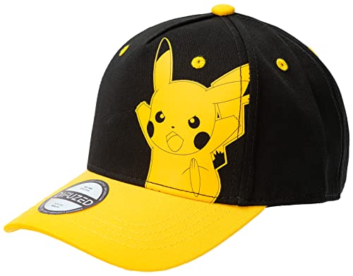 Pokemon Pikachu Attack | Casquette de baseball | Noir - Taille unique, Schwarz, taille unique