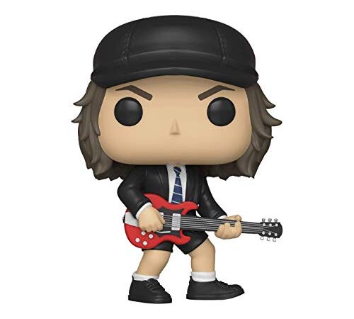 Funko POP! Rocks: AC/DC - Angus Young - 1 Chance sur 6 D'avoir une Variante Rare Chasease - Figurine en Vinyle à Collectionner - Idée de Cadeau - Produits Officiels - Music Fans