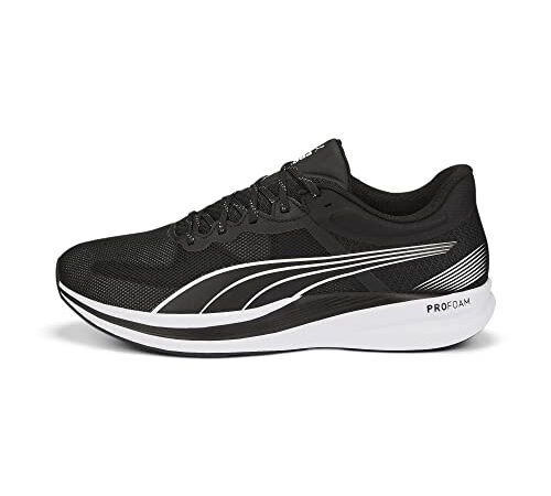 PUMA Unisex Adults' Sport Shoes REDEEM PROFOAM Road Running Shoes, PUMA BLACK-PUMA WHITE, 42