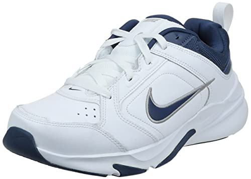 Nike Homme Defy All Day Men's Training Shoes, White/Midnight Navy-Metallic Silver, 44 EU