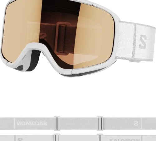 Salomon AKSIUM 2.0 Access Masque de Ski, Idéal pour le Ski et le Snowboard, Unisexe