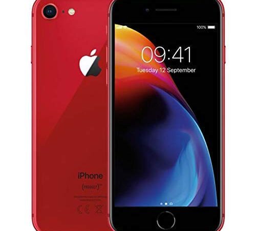 Apple iPhone 8, 64GB, (PRODUCT) Red (Reconditionné)