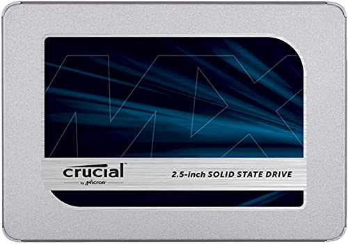 Crucial MX500 250GB 3D NAND SATA 2.5 Inch Internal SSD - Up to 560MB/s - CT250MX500SSD1