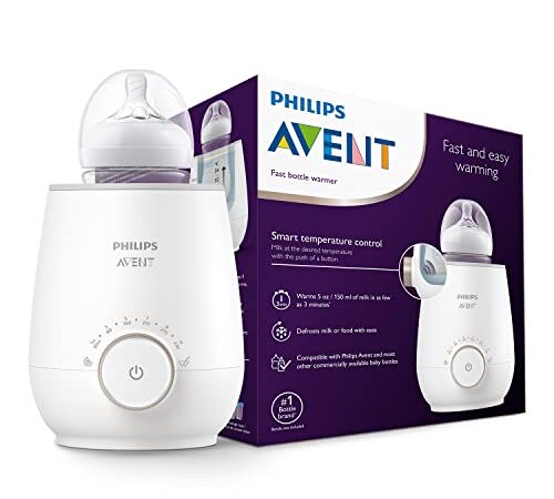 Philips Avent Chauffe-biberon électrique rapide et simple (Modèle SCF358/00)