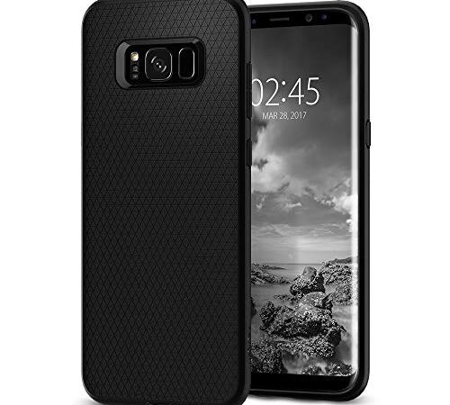 Spigen Liquid Air Coque Compatible avec Samsung Galaxy S8 - Noir