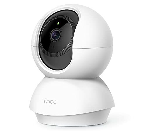 Tapo Caméra Surveillance WiFi intérieure 1080P C200, détection de personne, audio bidirectionnel, compatible avec Alexa et Google Assistant, pour Bébé/Animaux