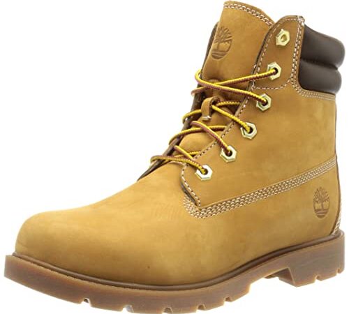 Timberland Femme Linden Woods 6in WR Basic Botte Tendance, Wheat Nubuck, 40 EU