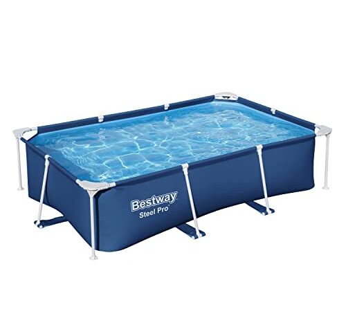 Bestway Steel Pro Piscine Hors Sol Rectangulaire 2,59 m X 1,70 m X 61 cm