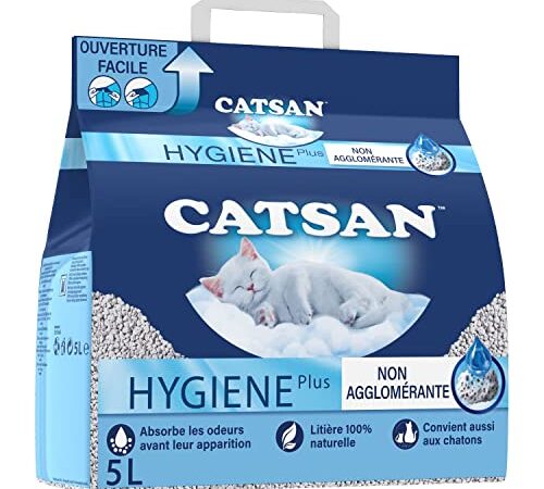 Catsan Smartpack - Litière et sac prêt à poser pour chat - 5L