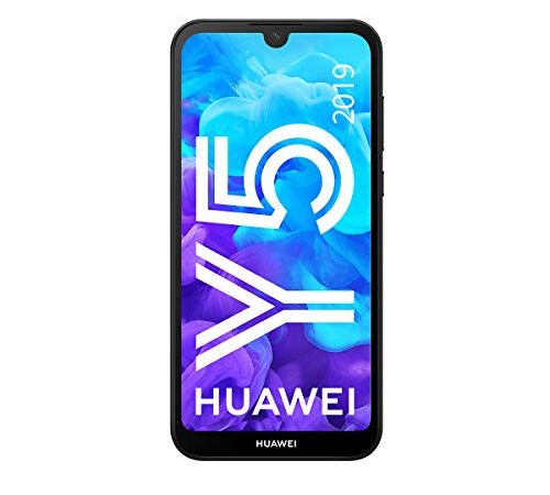 Huawei, Y5 2019, Smartphone Débloqué, 4G, (5, 71 Pouces, 16Go, "Double Nano SIM + MicroSD", Android 9.0) Midnight Noir [Version Française]