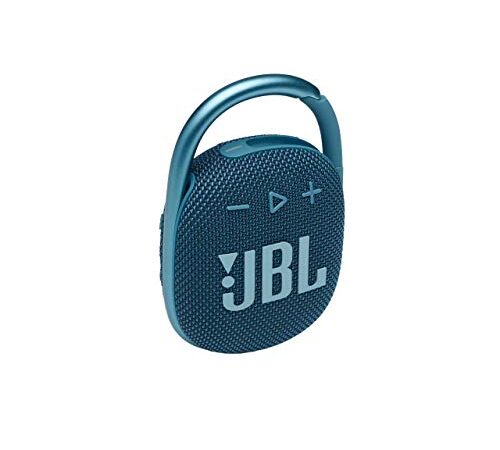 JBL CLIP 4 – Enceinte Bluetooth portable et légère avec mousqueton intégré – Étanche à l’eau et à la poussière – Autonomie 10 hrs – Bleu