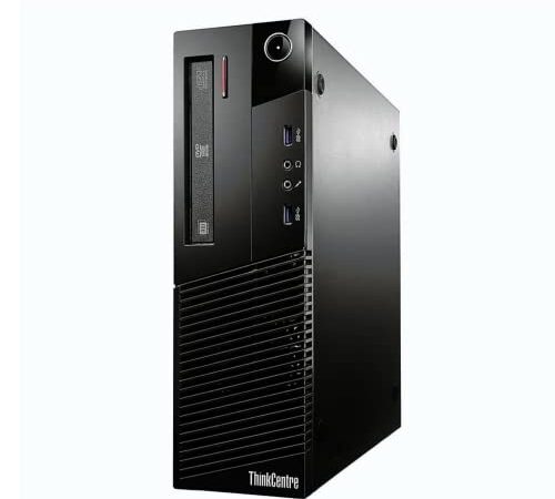 Lenovo , Ordinateur pc de Bureau Intel i5, ram 16 Go, 512 Go de Disque SSD, Windows 11 Pro, wi FI, Pc Fixe (Reconditionné)