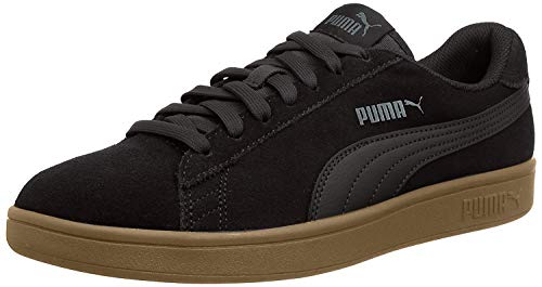 PUMA Smash V2, Baskets Mixte, Puma Noir Puma Noir, 42 EU