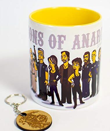 Tasses - Simpsonizados - Sons of Anarchy