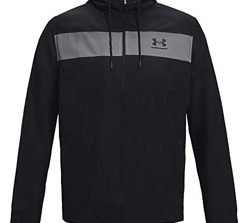 Under Armour Hommes Sportstyle Coupe-Vent rŽsistant Vent Ripstop - Noir - S