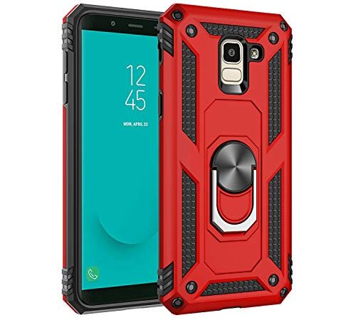 BestST Coque Galaxy J5 2017/J530, Coque Samsung J5 2017/J530, Etui Housse de Protection Antichoc Durable Résistante 2 en 1 Hybride PC Robuste + TPU Souple pour Galaxy J5 2017/J530 + Verre trempé