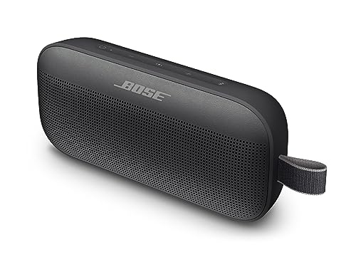 Bose SoundLink Flex, Enceinte sans Fil Bluetooth Portable et étanche, pour Les activités de Plein air - Noire