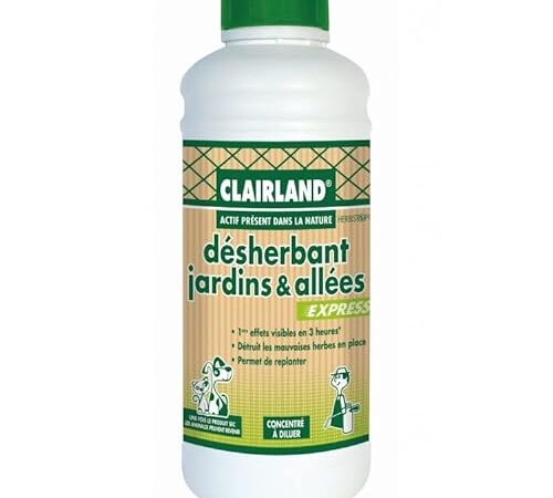 Clairland - Désherbant Jardins & Allées - Concentré 1 L