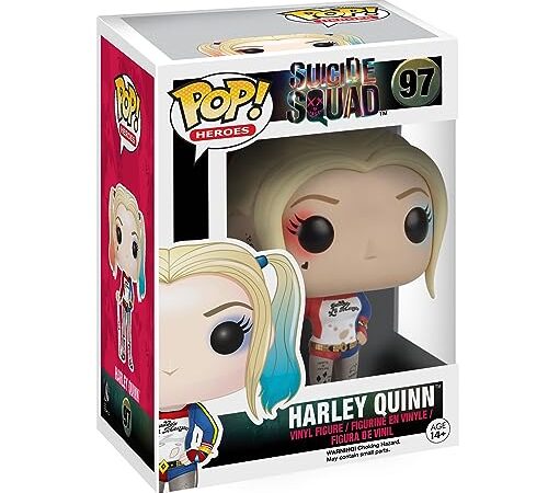 Funko Pop! Movies: Suicide Squad - Harley Quinn - Figurine en Vinyle à Collectionner - Idée de Cadeau - Produits Officiels - Jouets pour Les Enfants et Adultes - Movies Fans