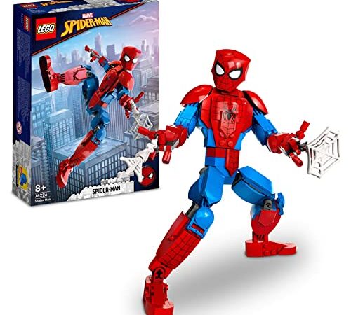 LEGO 76226 Marvel La Figurine de Spider-Man, Jeu de Construction, Minifigurine Miles Morales, Cadeau Super-Héros, pour Enfants 8 Ans et Plus