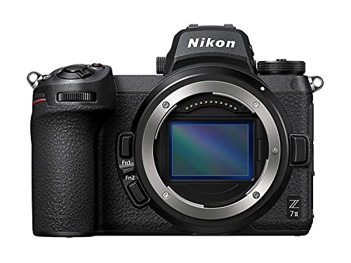 Nikon Z 7II boitier nu, Appareil Photo Numérique Hybride Plein Format (45,7 MP, 4K/60p, rafale 10 i/s, stabilisation sur capteur 5 axes, double slots SD & XQD ou CFexpress)