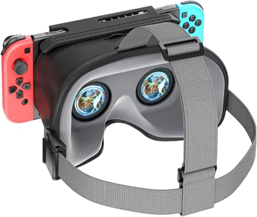 OIVO Casque VR pour Nintendo Switch/Switch Modèle OLED, VR Pour Casque Realite Virtuel, Windows 8.1