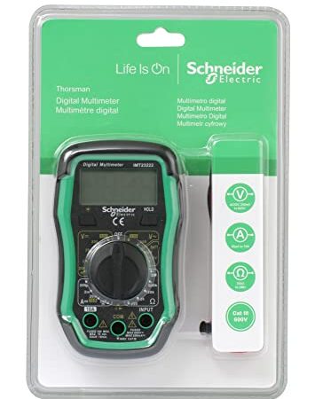 Schneider Electric IMT23222 Multimètre numérique Cat III 600V Multimetro Digital